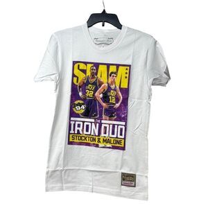 Mitchell & Ness NBA Slam Iron Duo Tee Jazz Multi, Utah Jazz, Sz. S